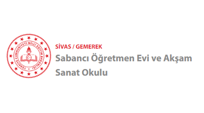 Sabancı Öğretmenevi (Gemerek) Logo
