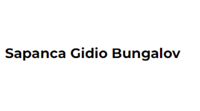 Sapanca Gidio Bungalov Logo
