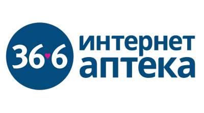 Аптека 36.6 Logo