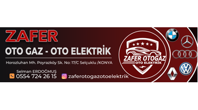 Zafer Oto Gaz ve Oto Elektrik | Konya Logo