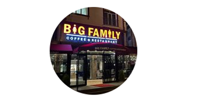 Big Family Coffe Restaurant Logo