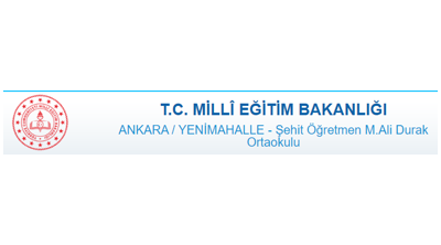 Şehit Öğretmen M. Ali Durak Ortaokulu Logo