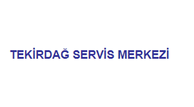 Tekirdağ Servis Merkezi (0282 243 81 68) Logo