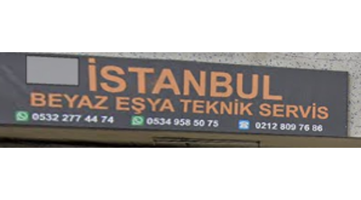 İstanbul Beyaz Eşya Teknik Servis