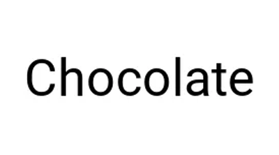 Chocolate (Trendyol)