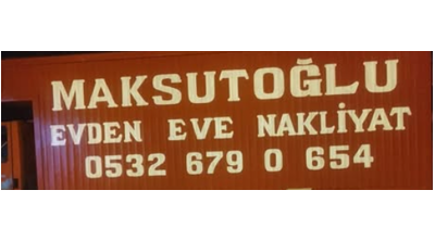 Maksutoğlu Evden Eve Nakliyat