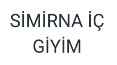 Simirna İç Giyim Logo