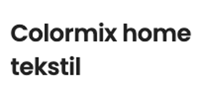 Colormix Home Tekstil Logo