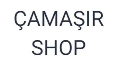 Çamaşır Shop Logo