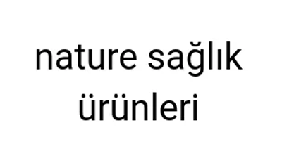 Nature Sağlık Ürünleri Logo