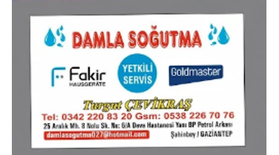 Damla Soğutma | Gaziantep