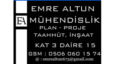 Emre Altun Mühendislik Logo