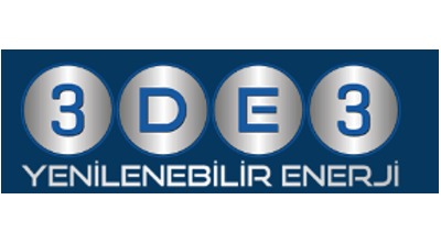 3DE3 Yenilenebilir Enerji Sistemleri Logo