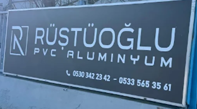 Rüştüoğlu Alüminyum Logo
