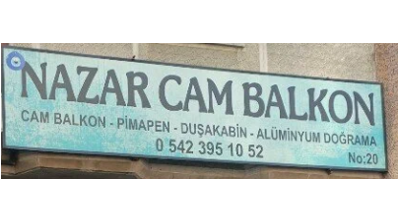 Nazar Cam Balkon | Ankara Logo