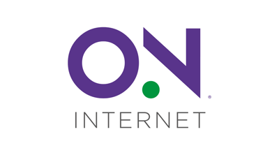 ON INTERNET Logo