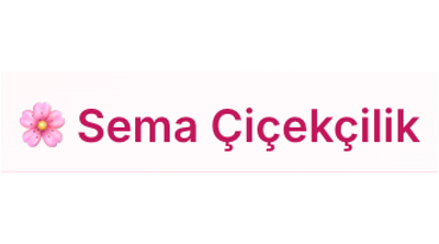Sema Çiçekçilik Logo