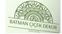 Batman Çiçek Dekor Logo