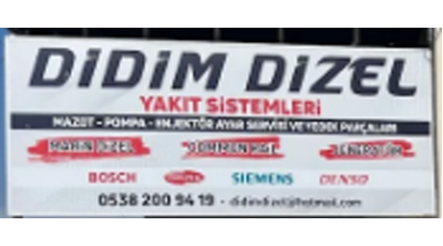 Didim Dizel Pompa Enjektör Logo