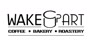 Wake Cup Art Coffee Logo