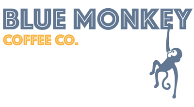 Blue Monkey Coffee Logo