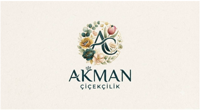 Akman Çiçekçilik Logo