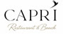 Capri Beach Restaurant Logo
