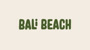 Bali Beach | Mersin Logo