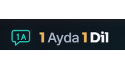 1 Ayda 1 Dil Logo