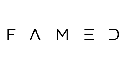 Famed Unisex Hair Saloon Logo