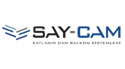 Say-Cam Katlanır Cam Balkon Sistemleri Logo