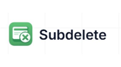 Subdelete Logo