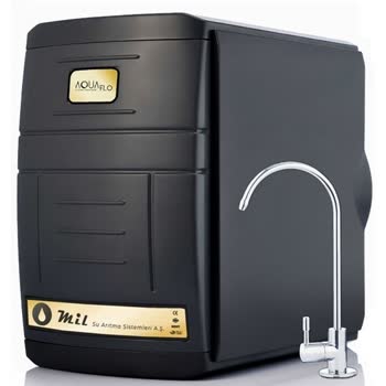 AquaFlo Black Metal Tank