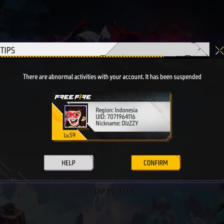 Hello Garena, I still don’t know why my ID (7071964116) was hacked. I let my friend play, and I don’t know what he did. Please unlock the ID now. From now on, I will not give my ID to anyone, and I have never used cheats and will not use them in the future, because I worked very hard to build this ID. I did not use cheats. So please, please unlock my UID.