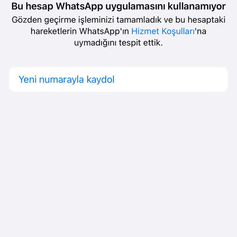 Avon'da satış lideriyim ve 3 bin üyem var fırsatlardan haberdar etmek için toplu mesaj atıyorum diye watsabım kapatıldı ve mağdur edildim. Şu an işlerim aksadı ve çalışamıyorum. Lütfen destek olur musunuz