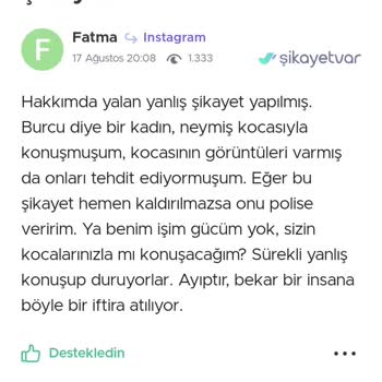 Burcu🇹🇷🇹🇷 bukadna dikkat edin çeşitli saçma sapan şeylerden dolayı milleti şikayet ediyor #Instagram dikkat edn millete iftira atıyor