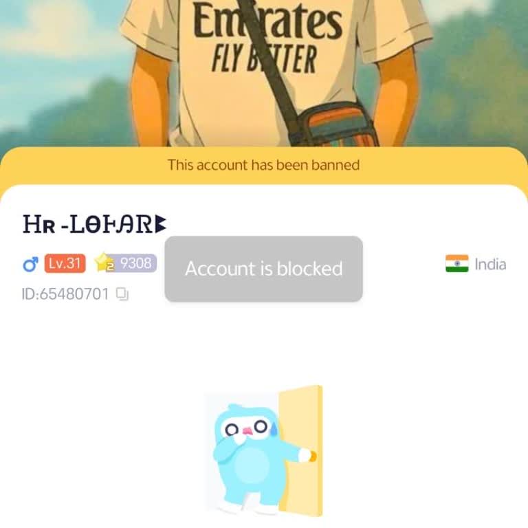 My WePlay ID was blocked. Please unblock it. 65480***