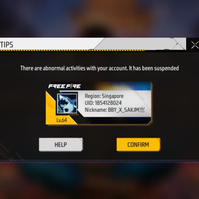 Hello Garena Free Fire, please unlock and unban my account.