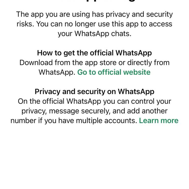 my number doesn't want to open I don't know what is going on on WhatsApp please can you help me how to sort it out this issue **********